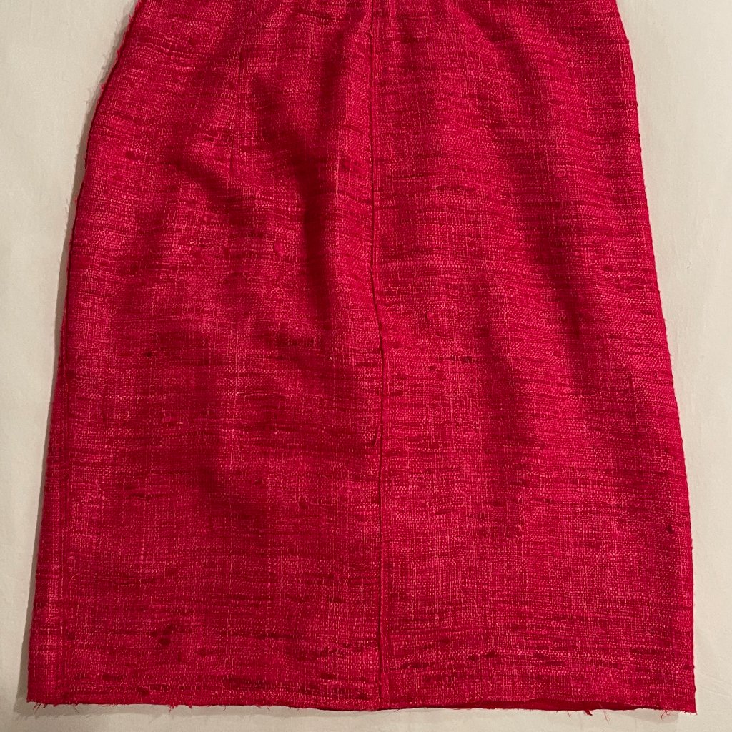 Pink Prada Pencil Skirt Size 6